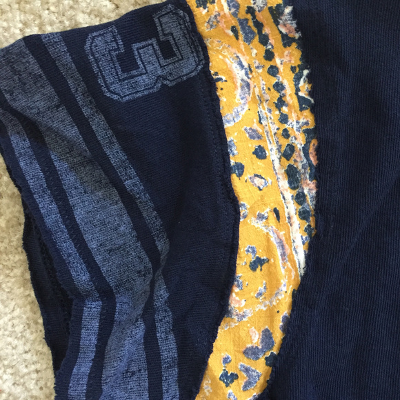 FREE PEOPLE FOOTBALL TEE - Picture 3 of 7